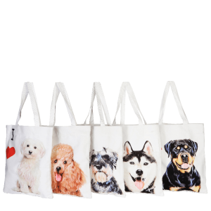 Petorama Canvas Bag - "I Love" Collection - Australian Shepherd